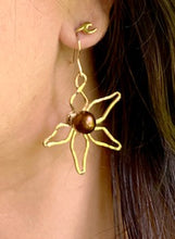 Load image into Gallery viewer, Maile Li’i Li’i Chocolate Tahitian Pearl Earrings
