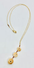 Load image into Gallery viewer, Triple Puka Shell and Miyuki Bead Necklace