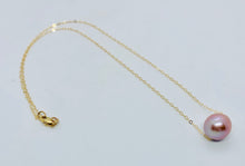 Load image into Gallery viewer, Elegant Pink Edison Pearl Floating Necklace