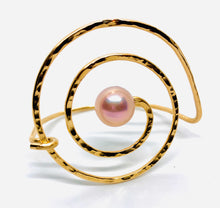 Load image into Gallery viewer, Pink Edison Pearl Infinity Bracelet