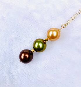 Tri-Color Honua Necklace