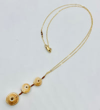 Load image into Gallery viewer, Triple Puka Shell and Miyuki Bead Necklace
