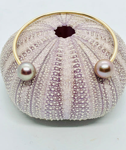 Pink Edison Pearl Cuff