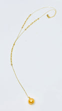 Load image into Gallery viewer, Golden Edison Pearl Lariat