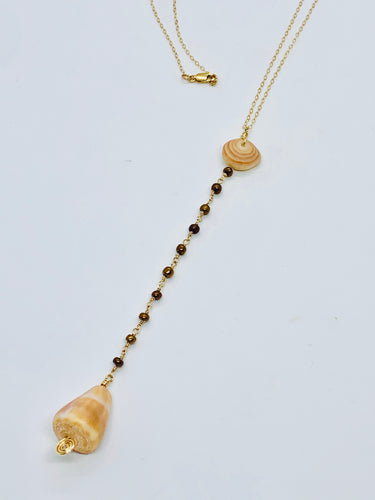 Matching Cone and Puka Shell Lariat