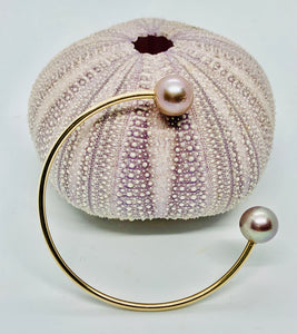 Pink Edison Pearl Cuff