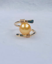 Load image into Gallery viewer, South Sea Golden Mermaid’s Ring