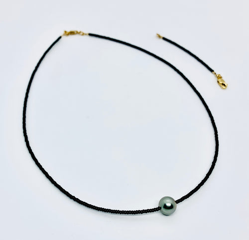 Tahitian Pearl Floating Choker